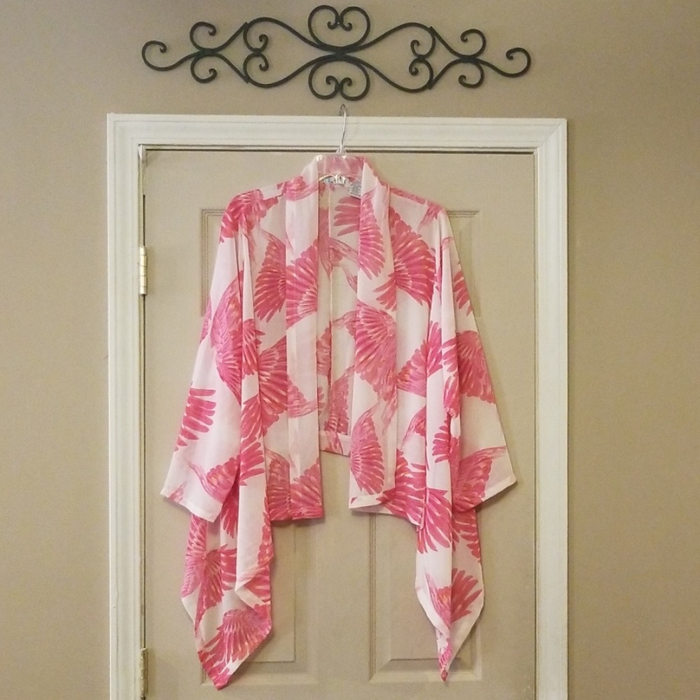 LUXE brand sheer kimono